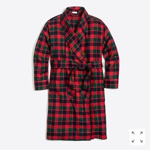 Plaid Flannel Robe